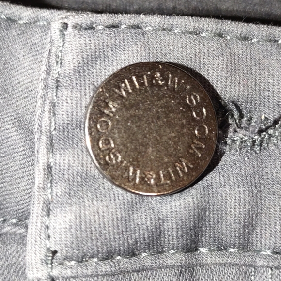 WIT & WISDOM ⭐️ Gray Skinny Jeans - Picture 7 of 9